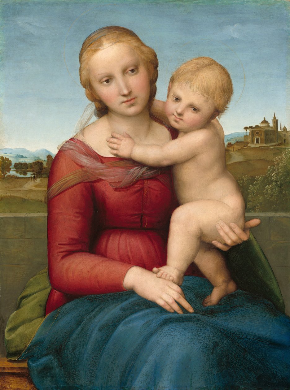 The Small Cowper Madonna, c. 1505 by Raphael