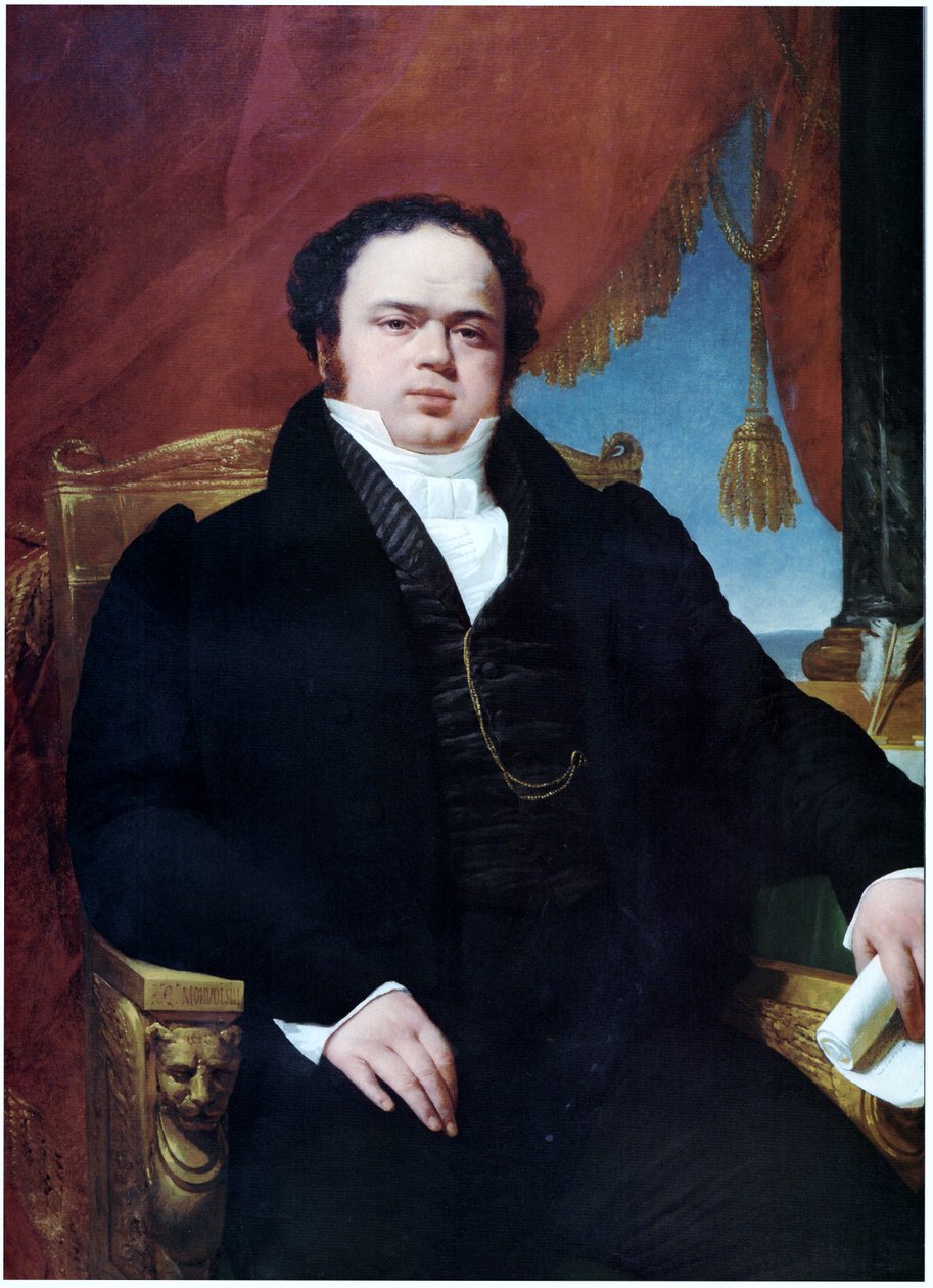 Portrait of Don Mariano Egaña by Raymond Auguste Quinsac Monvoisin