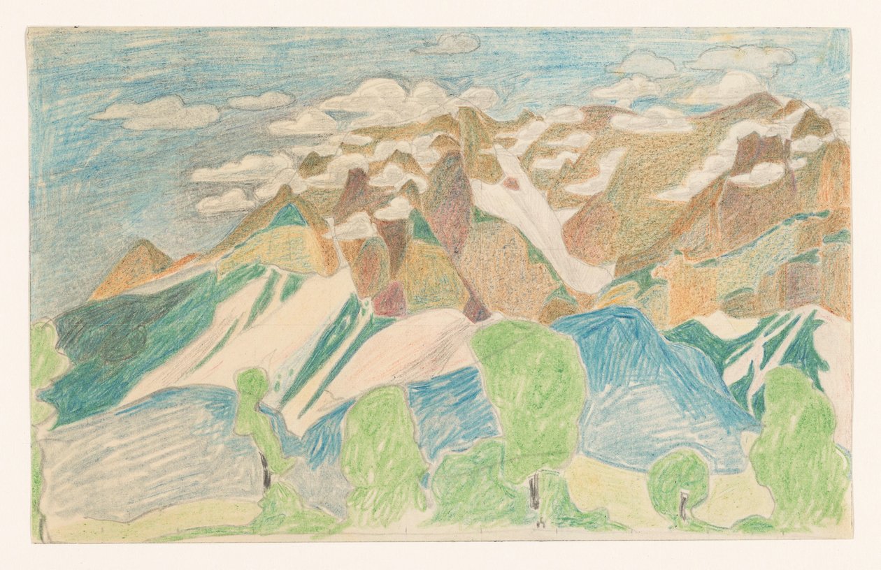 Mountain Landscape by Reijer Stolk