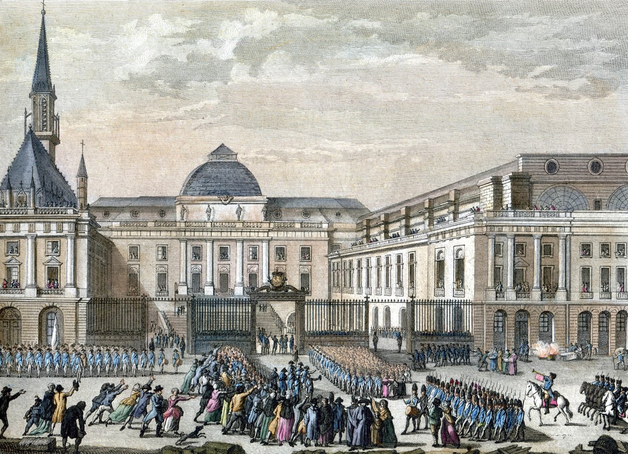 Bailly at the Paris Parliament, 1794-1804 by Reiner Vinkeles