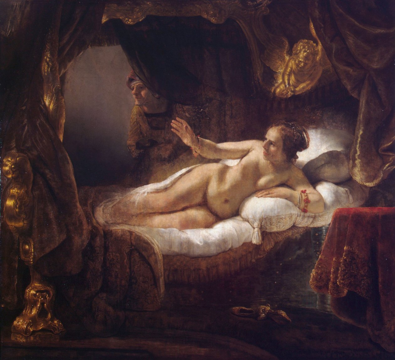 Danaë by Rembrandt van Rijn
