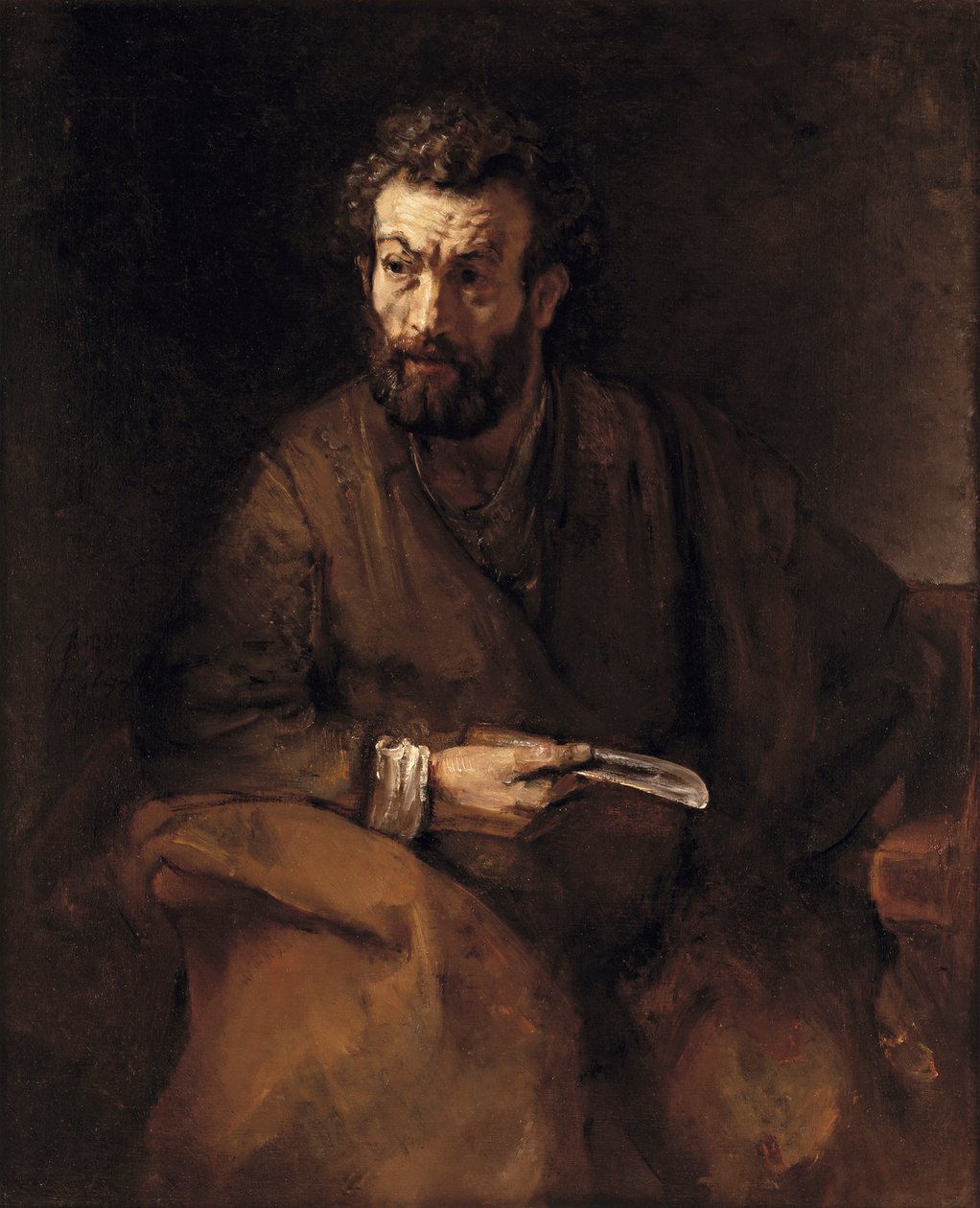 St. Bartholomew by Rembrandt van Rijn