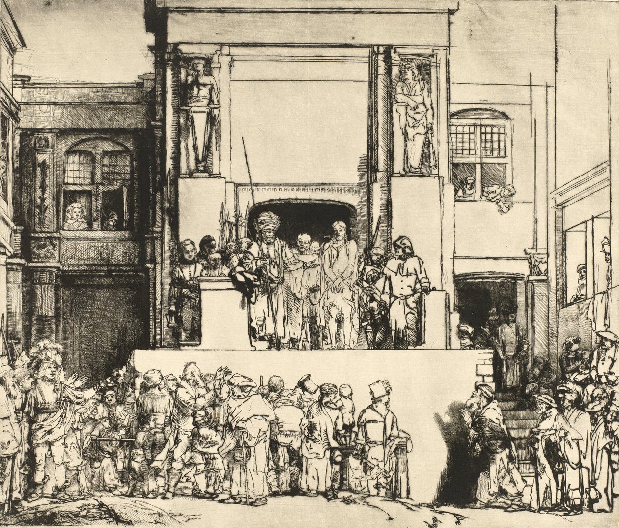 Ecce Homo by Rembrandt van Rijn