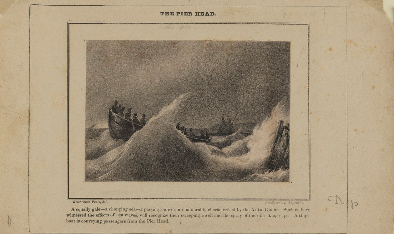 The Pier Head by Rembrandt Peale