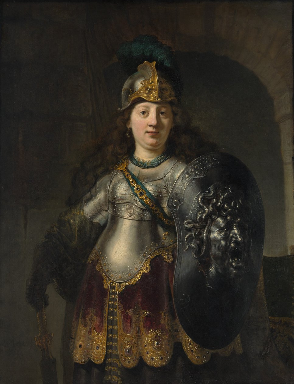 Bellona, 1633 by Rembrandt van Rijn