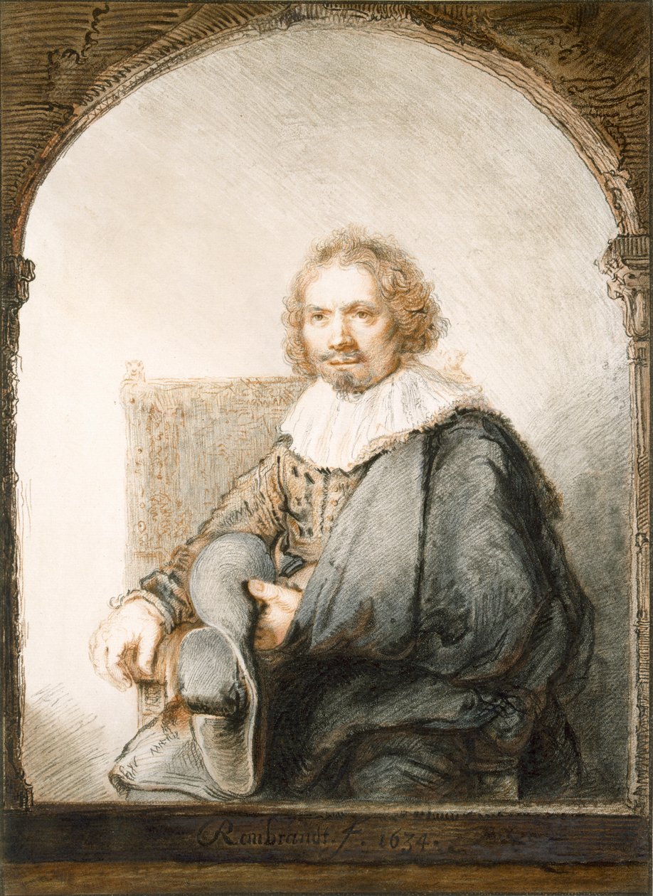 Self Portrait by Rembrandt van Rijn