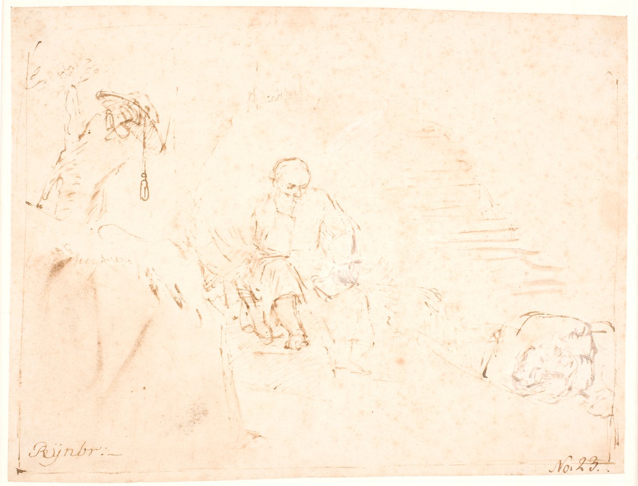 St. Jerome by Rembrandt van Rijn