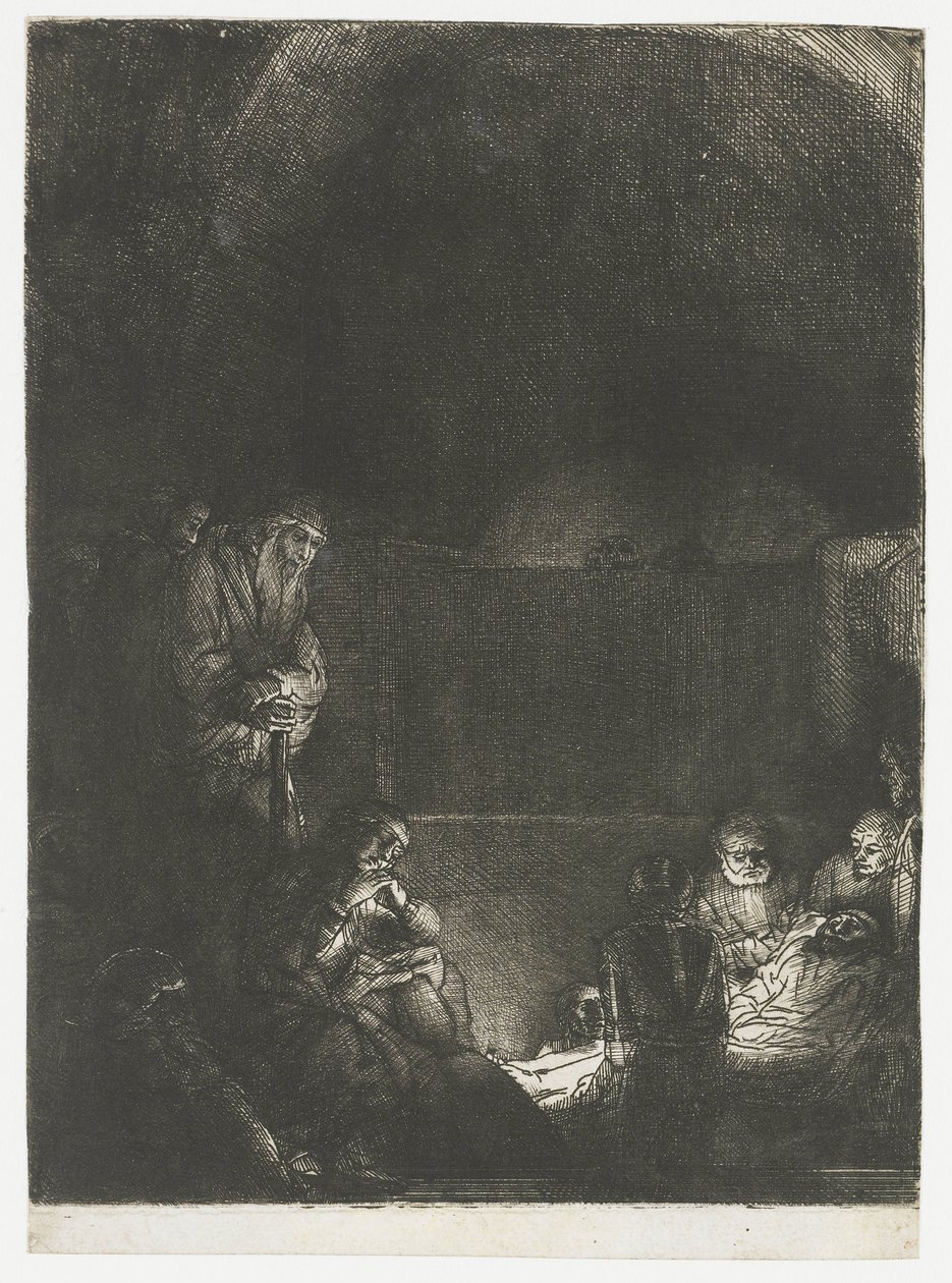 The Entombment by Rembrandt van Rijn