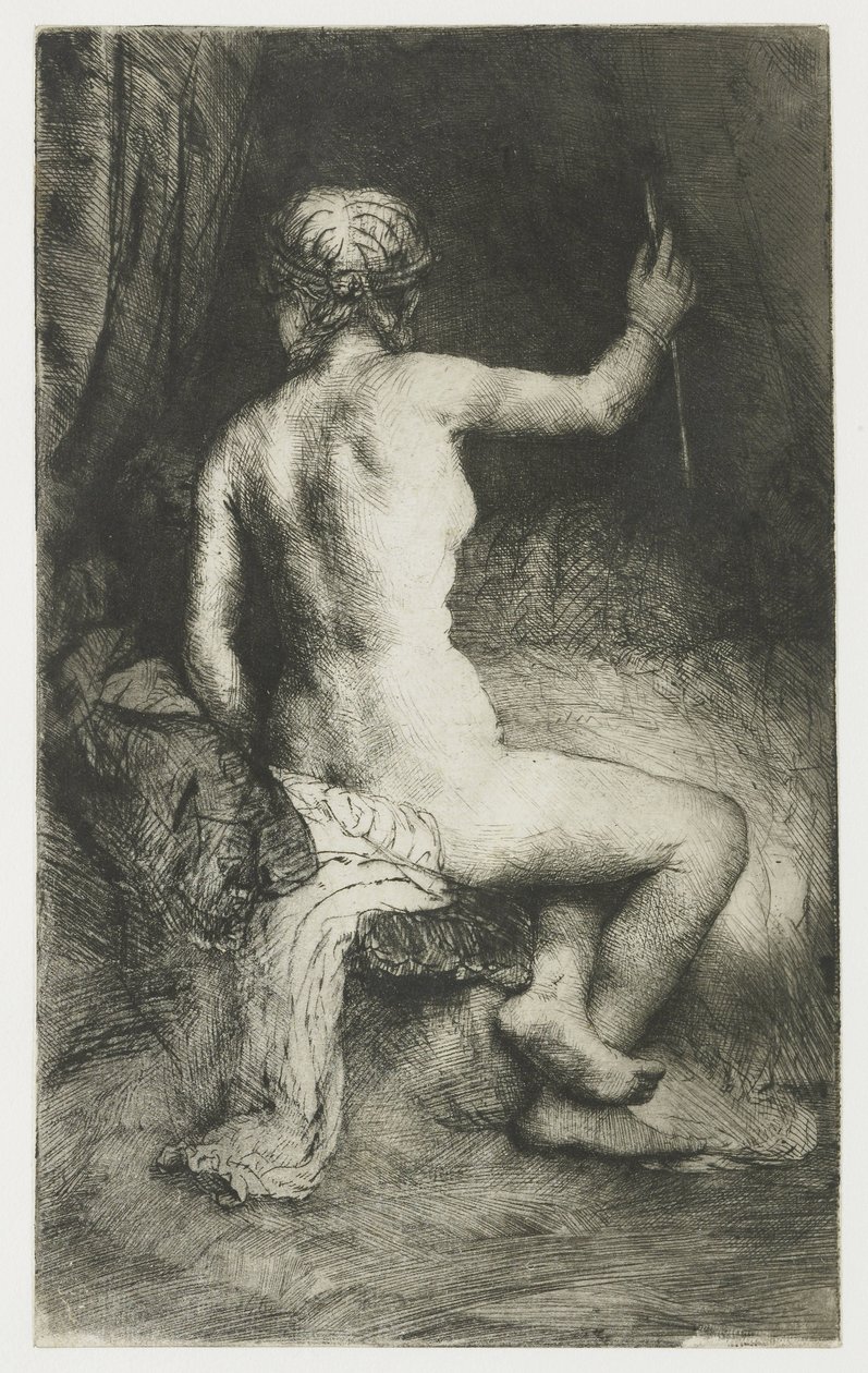 Woman with the Arrow by Rembrandt van Rijn