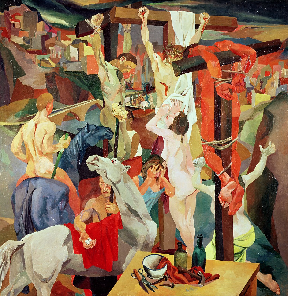 Crucifixion by Renato Guttuso