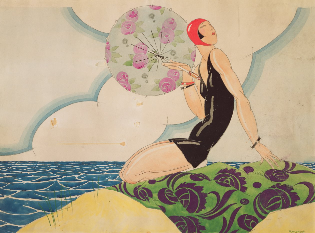 Bather by Rene Vincent