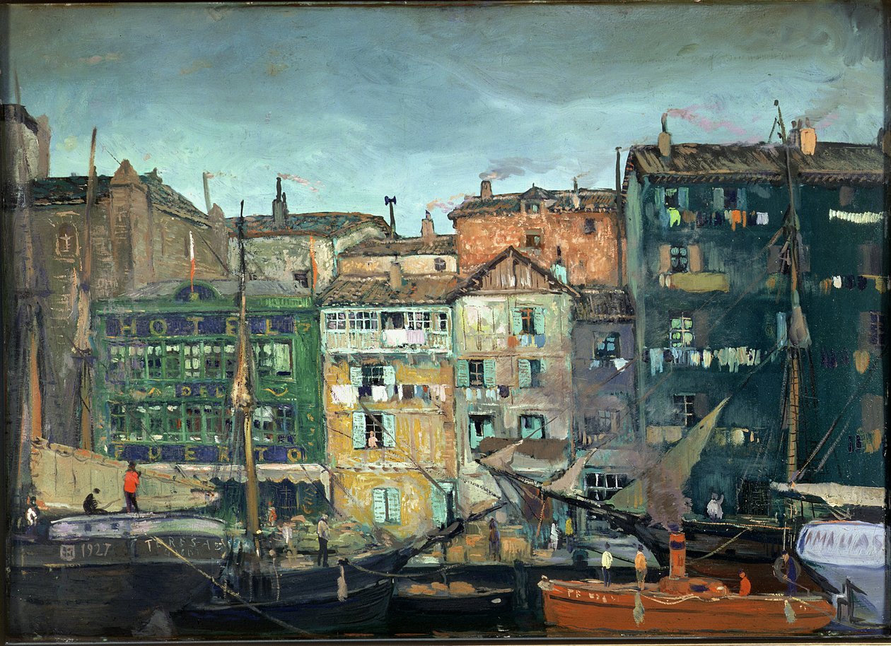 A Port by Ricardo Baroja