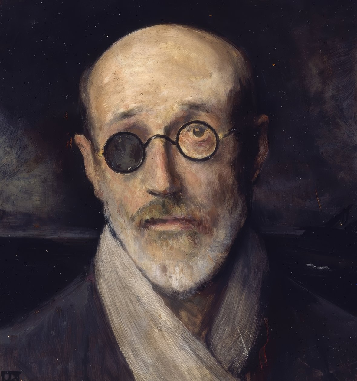 Self-portrait by Ricardo Baroja