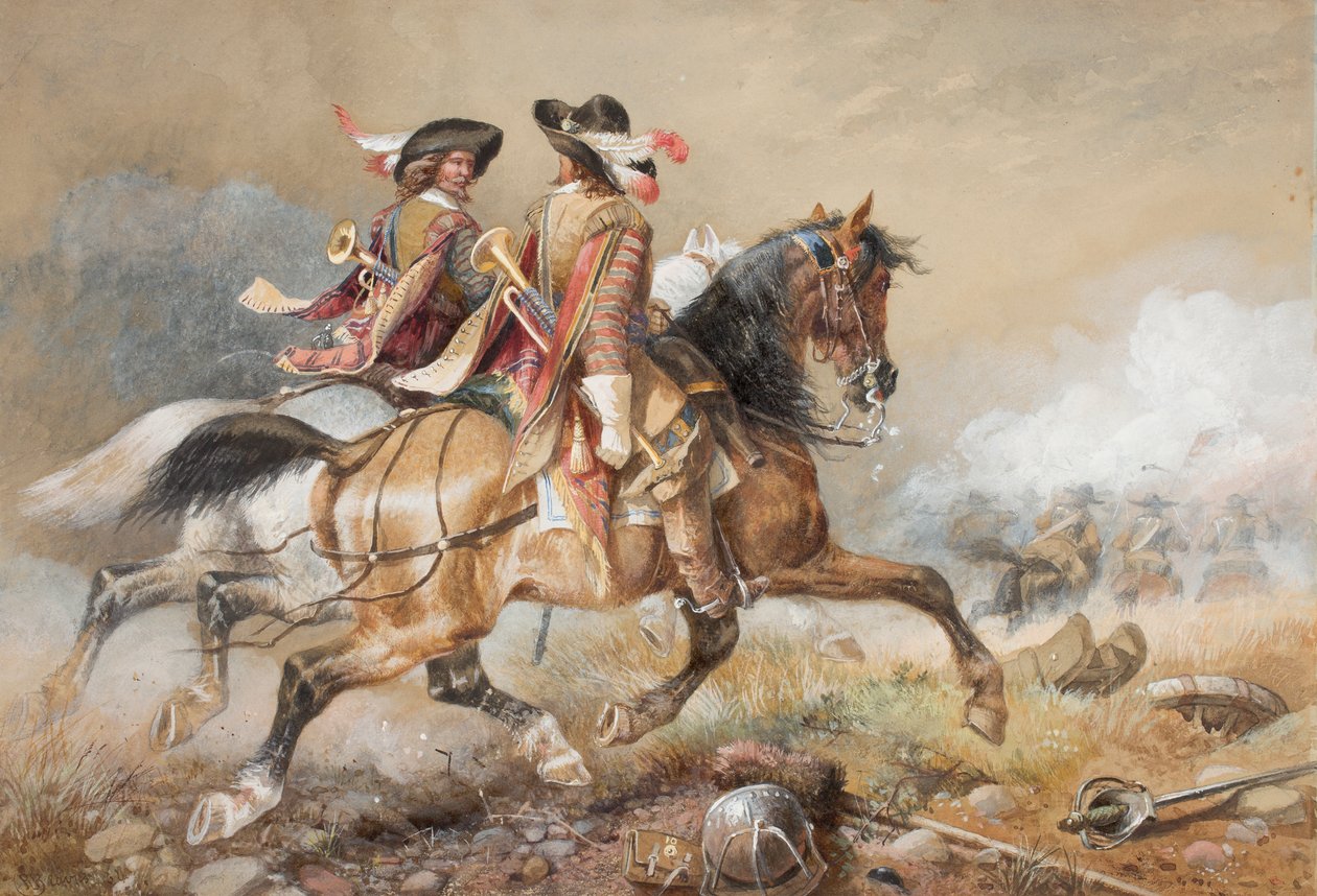 Two Cavaliers by Richard Beavis