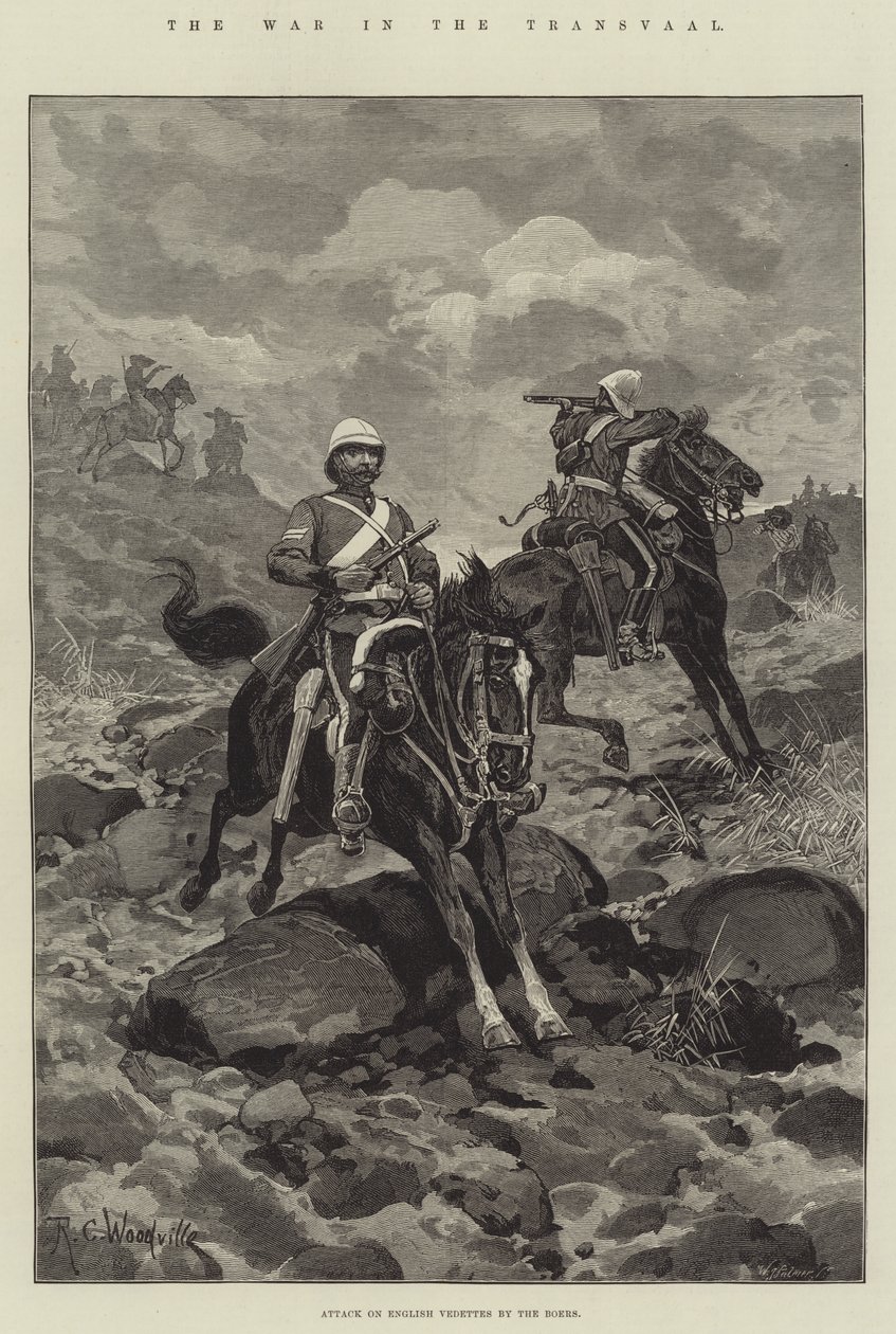 The War in the Transvaal by Richard Caton Woodville junior