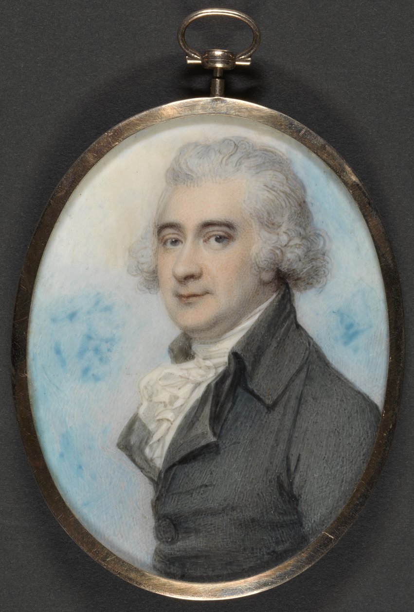 Portrait of James Hope, 3rd Earl of Hopetoun, 1789 by Richard Cosway