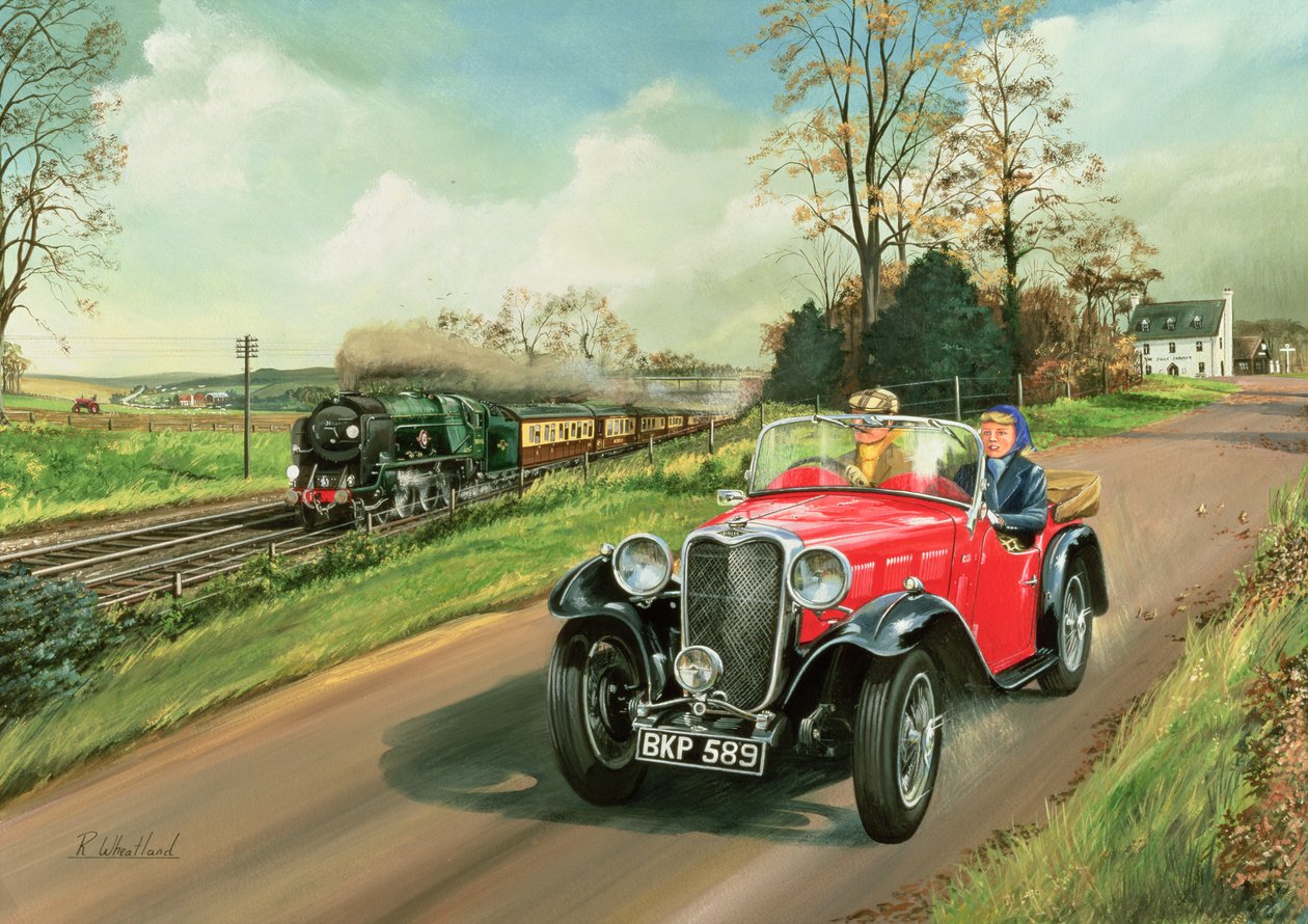 Racing the Train by Richard Wheatland