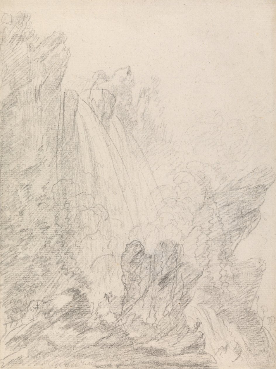 The Cascade at Terni by Richard Wilson