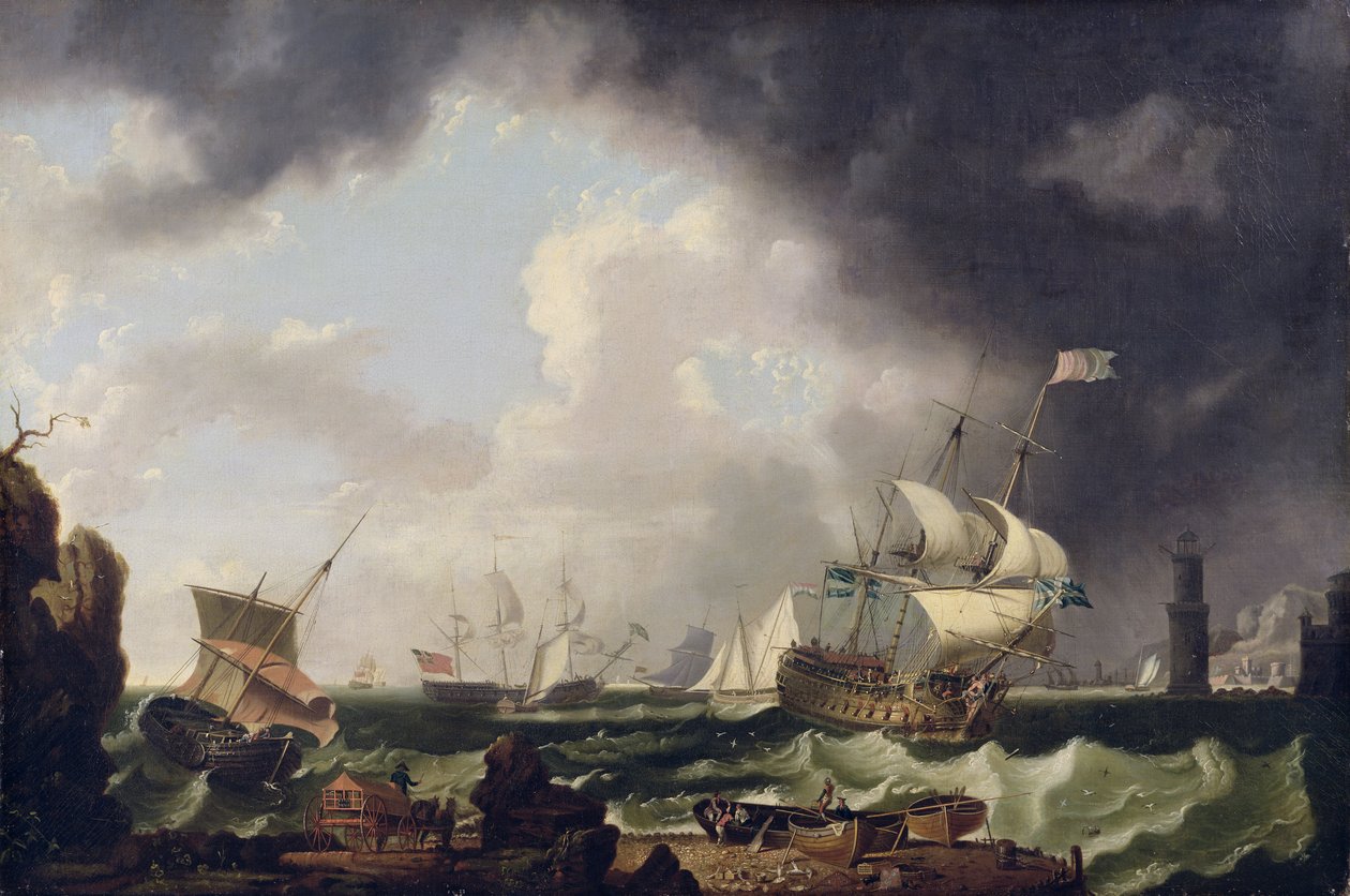 The Fishery, c.1764 by Richard Wright