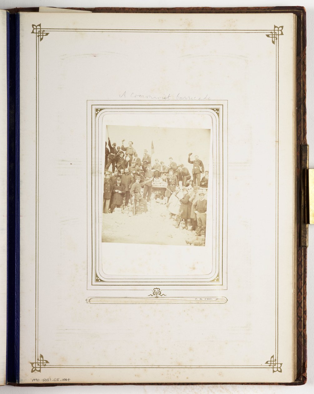 A Communist Barricade by John Pardon