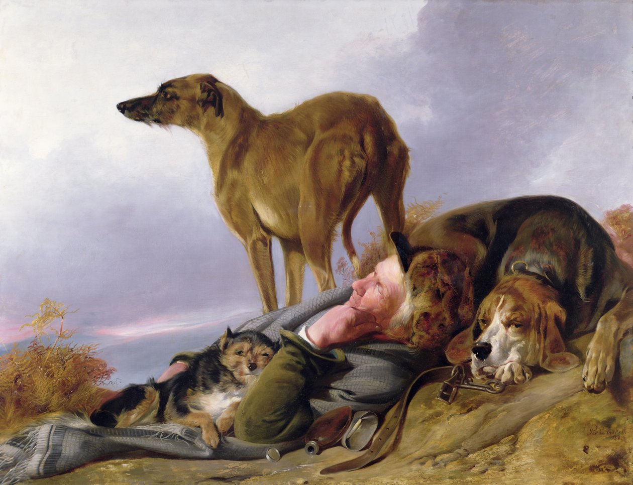 The First Watch by Richard Ansdell