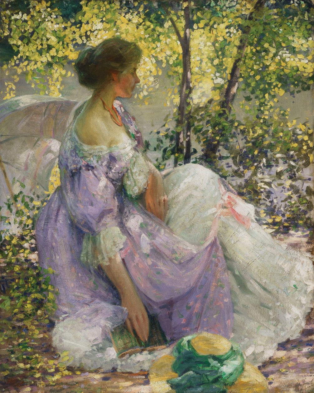In the Garden by Richard Emil Miller