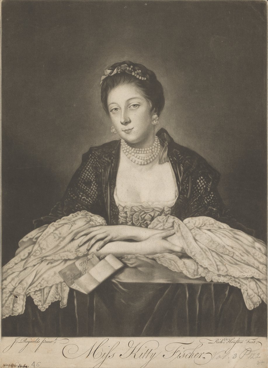 Miss Kitty Fisher by Richard Houston