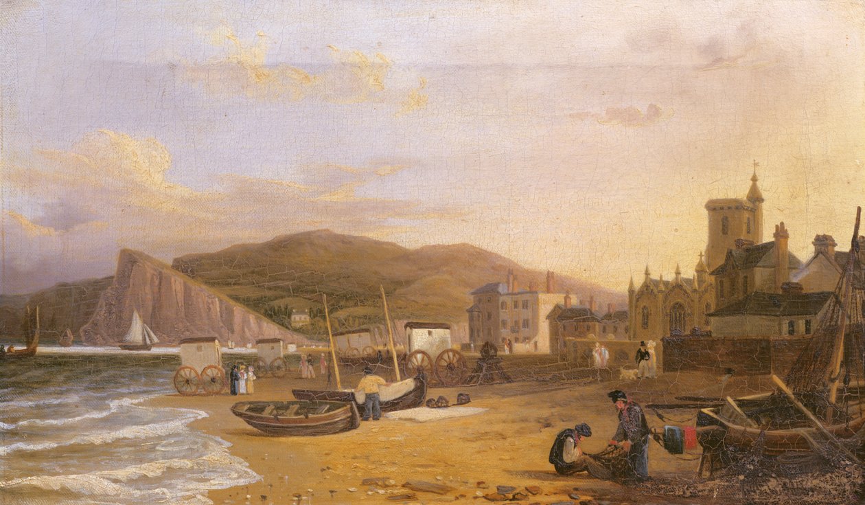 General View of Teignmouth, 1820 by Richard Hume Lancaster