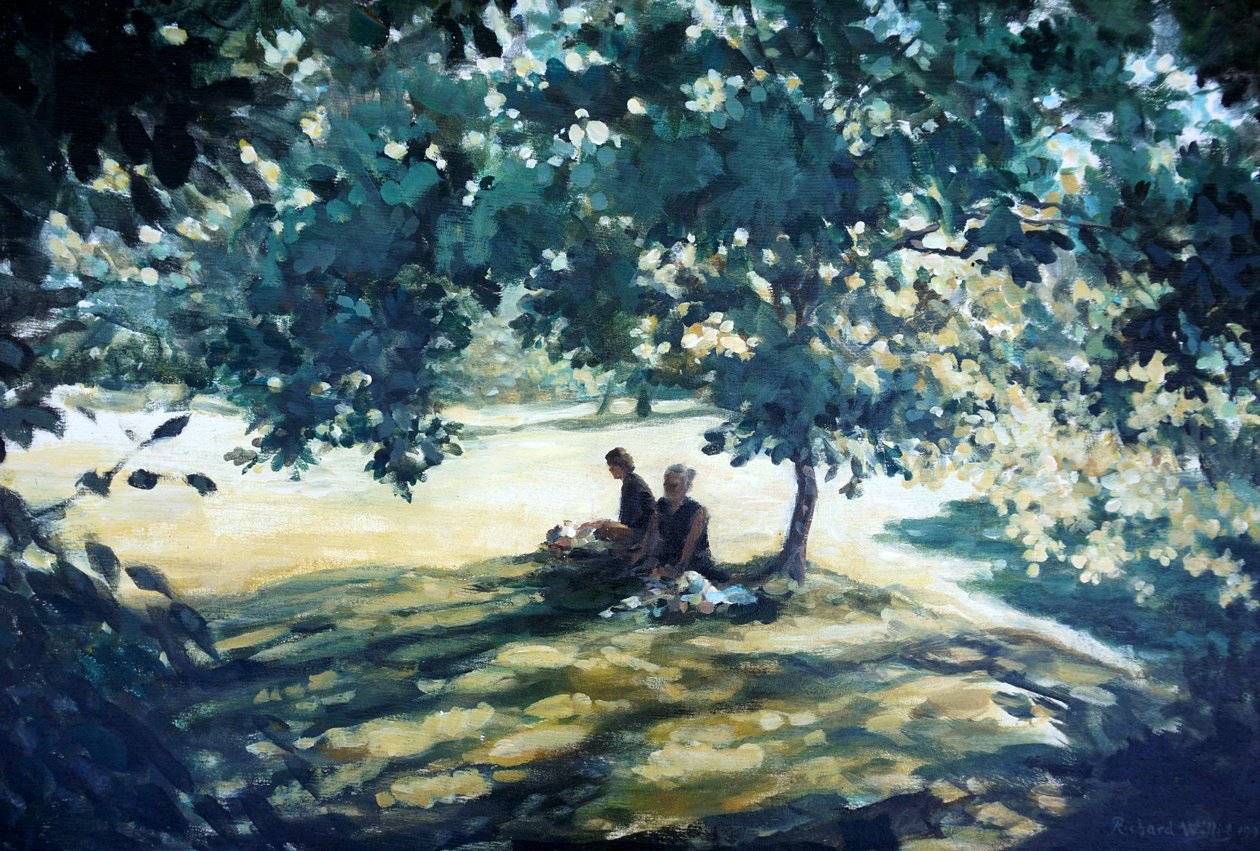 Tea in the Garden by Richard Willis