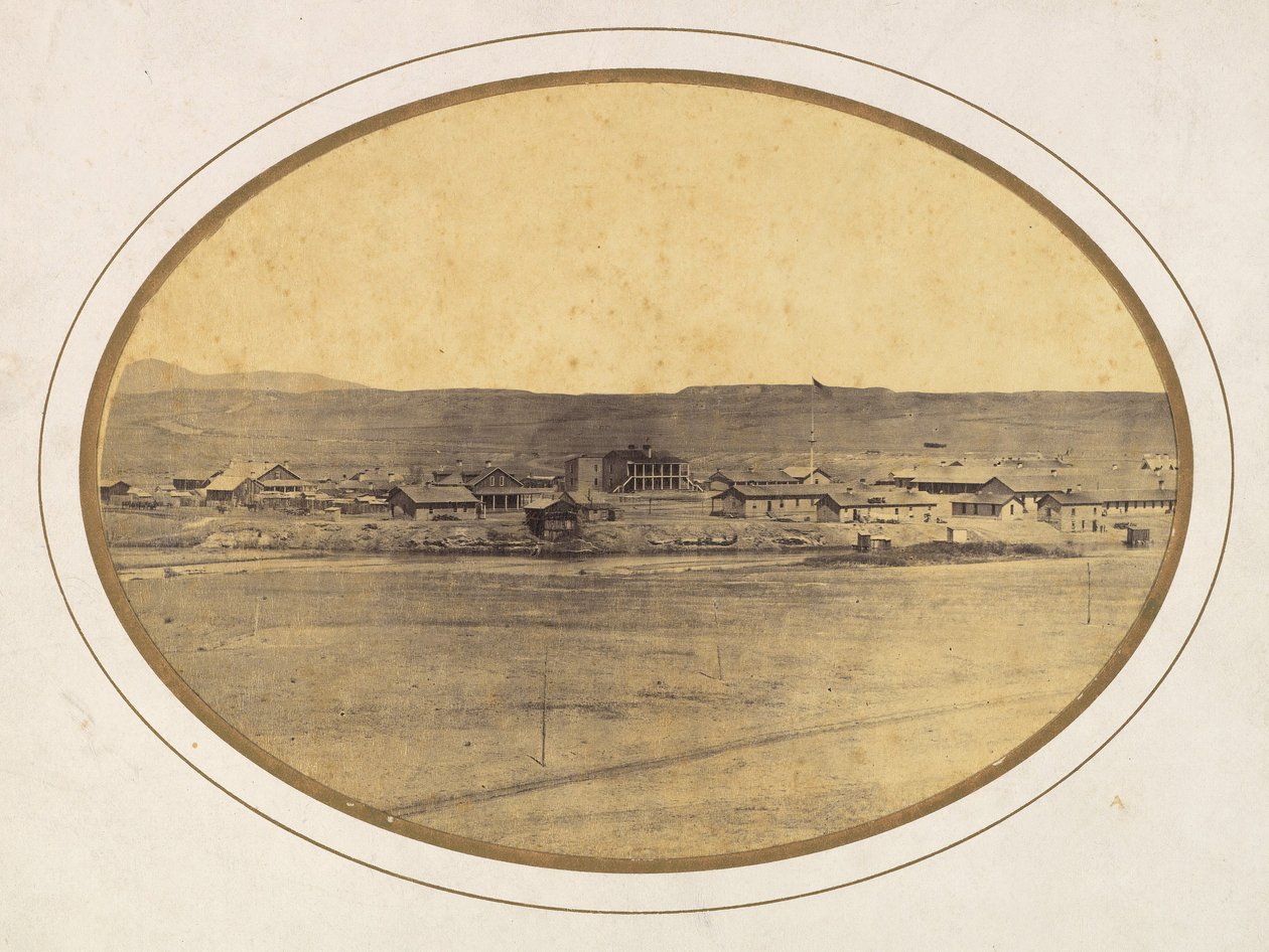 Fort Laramie, Wyoming, ca. 1866 by Ridgway Glover