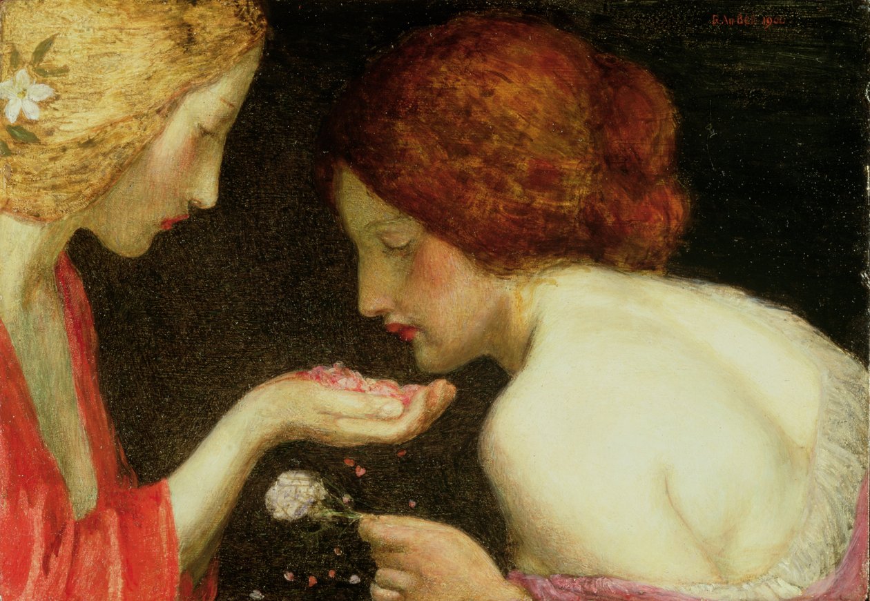 Rose Petals by Robert Anning Bell