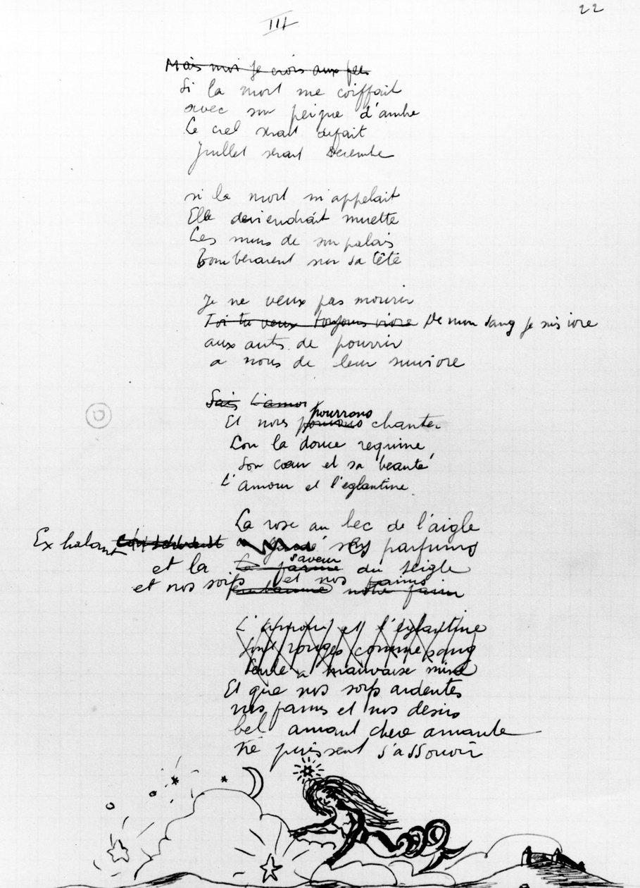 Poem by Robert Desnos