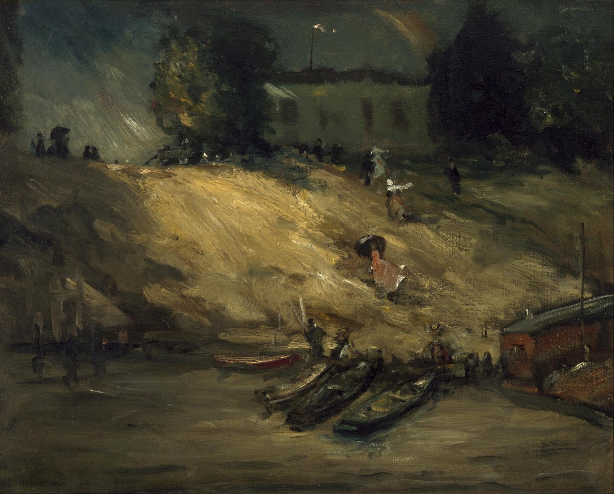 Sudden Shower by Robert Cozad Henri