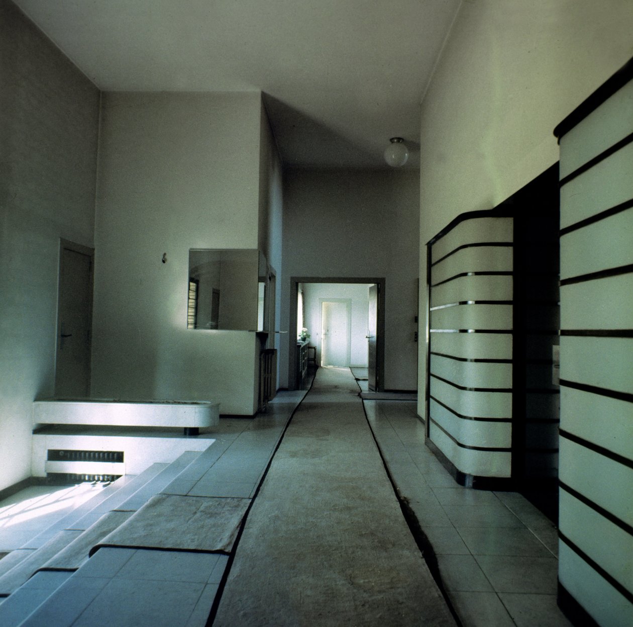 Entrance hall of the Villa Cavrois, designed by Robert Mallet-Stevens by Robert Mallet Stevens