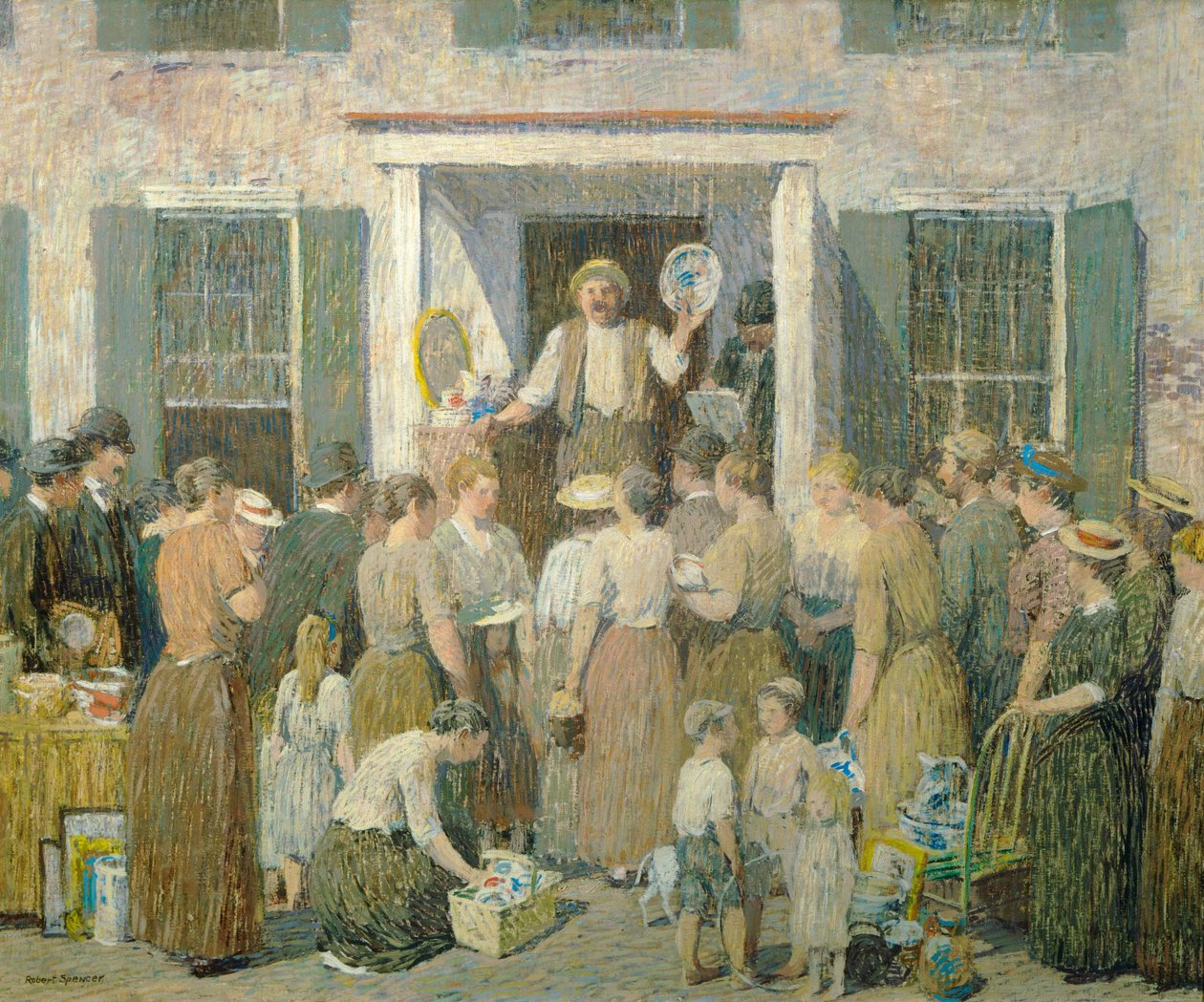The Auction by Robert C. Spencer