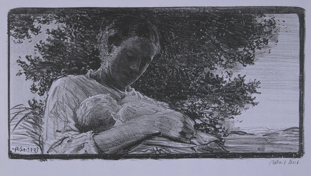 Motherhood by Robert Sterl
