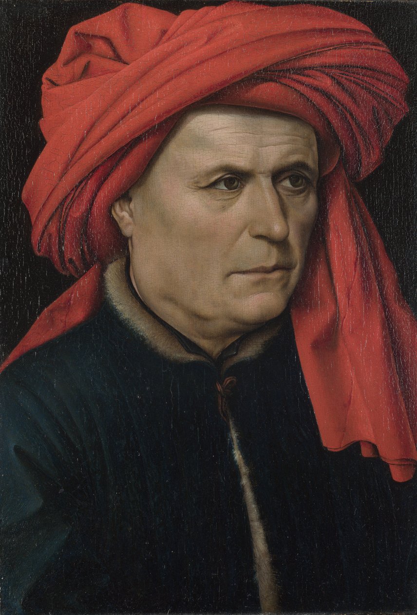 A Man by Robert Campin