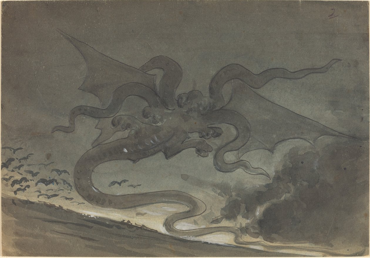 Flying Monster by Robert Caney