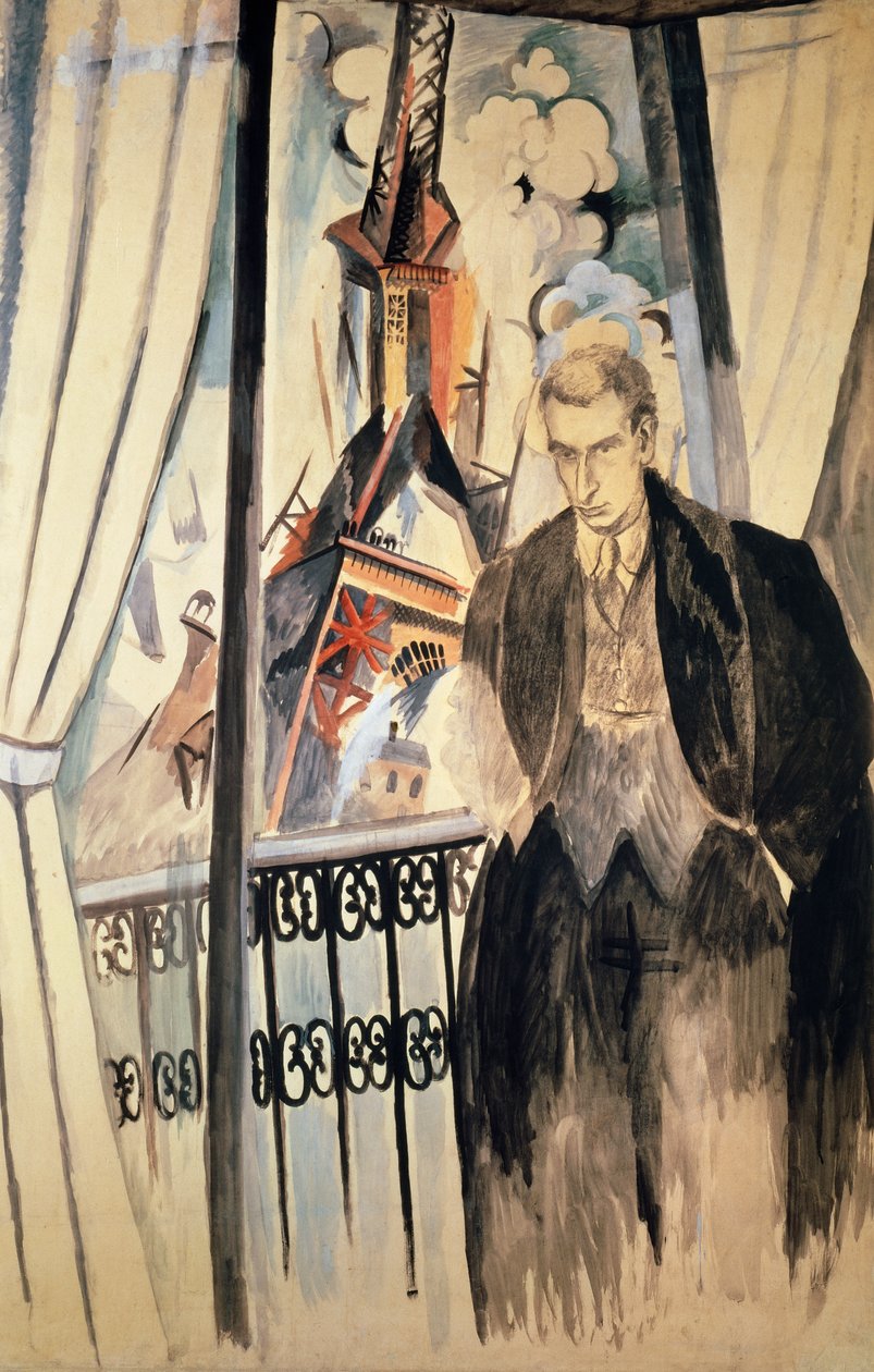 Portrait of Philippe Soupault by Robert Delaunay