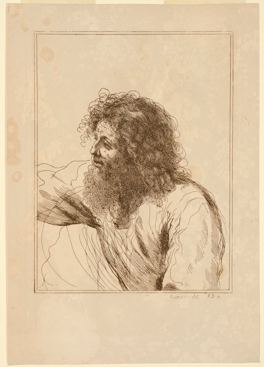 Head of an Old Man by Robert Dighton