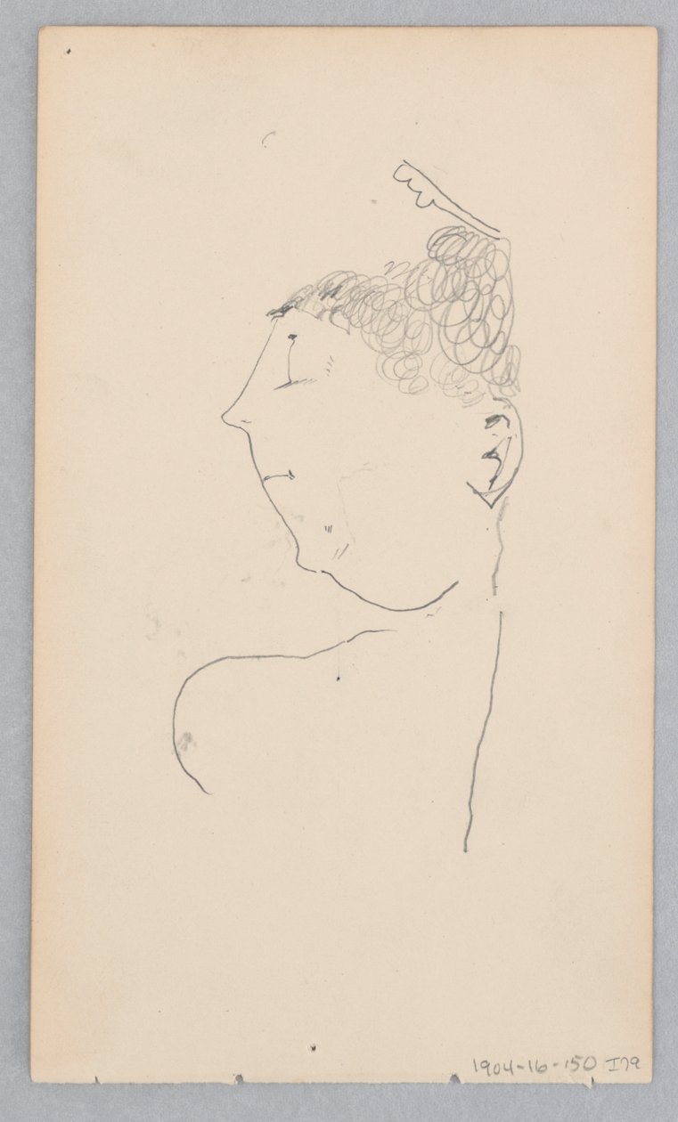 Caricature by Robert Frederick Blum