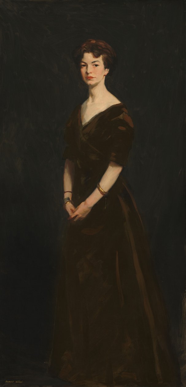 Edith Reynolds, 1908 by Robert Henri