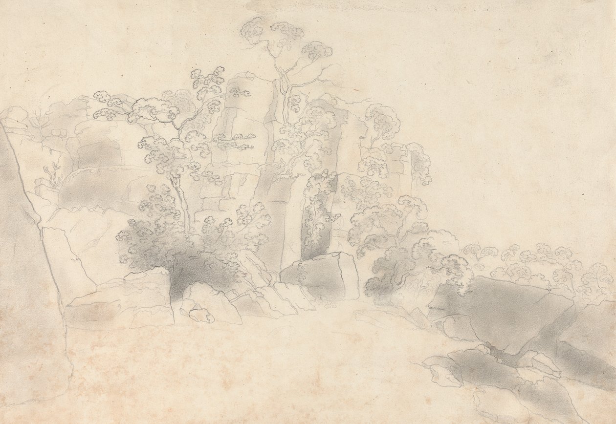 Landscape with Rocks by Robert Mabon