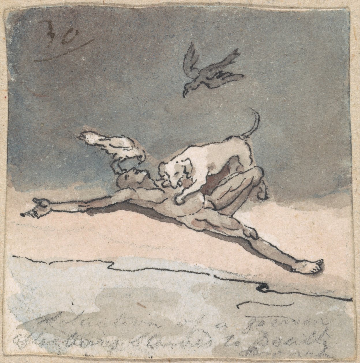 Scene in Famine by Robert Mabon