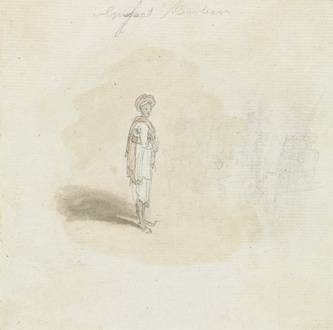 Standing Indian Man by Robert Mabon