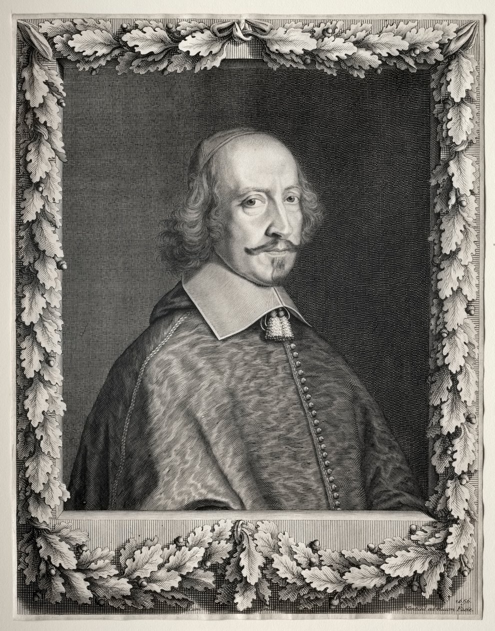 Cardinal Mazarin by Robert Nanteuil