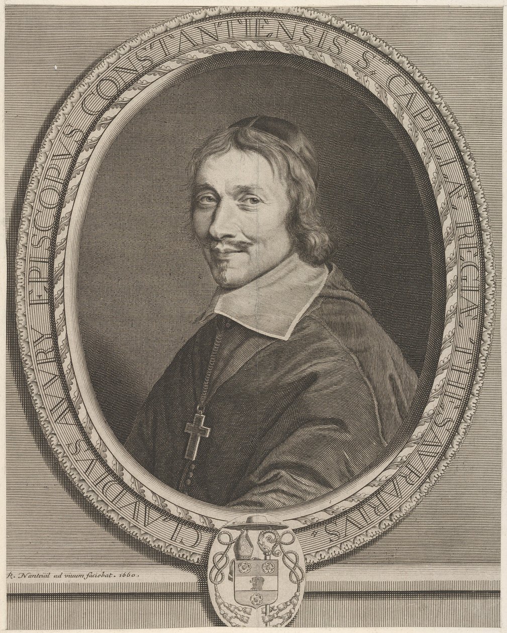 Claude Auvry by Robert Nanteuil