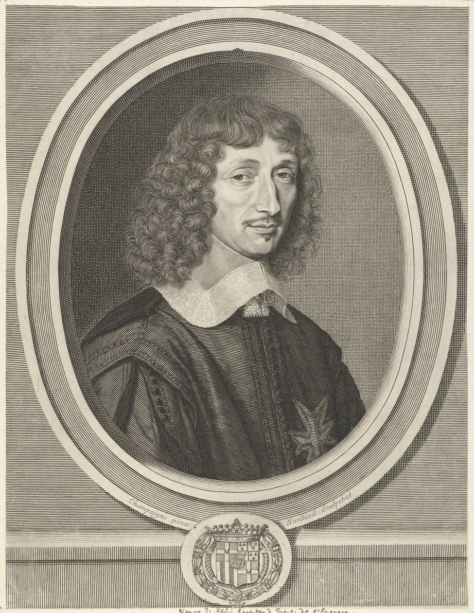 Henri de Guénégaud by Robert Nanteuil