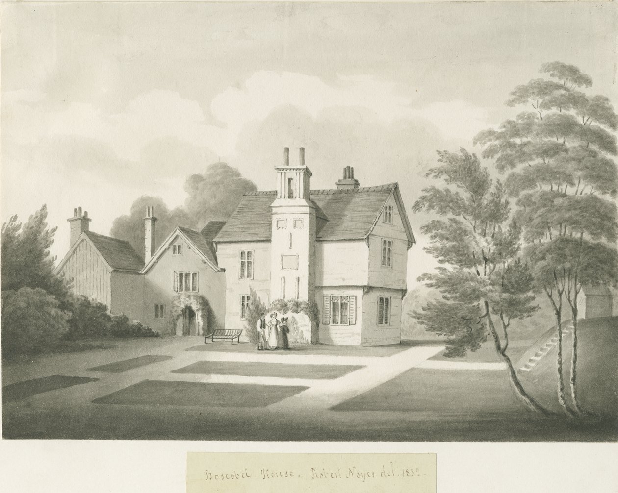 Boscobel House by Robert Noyes