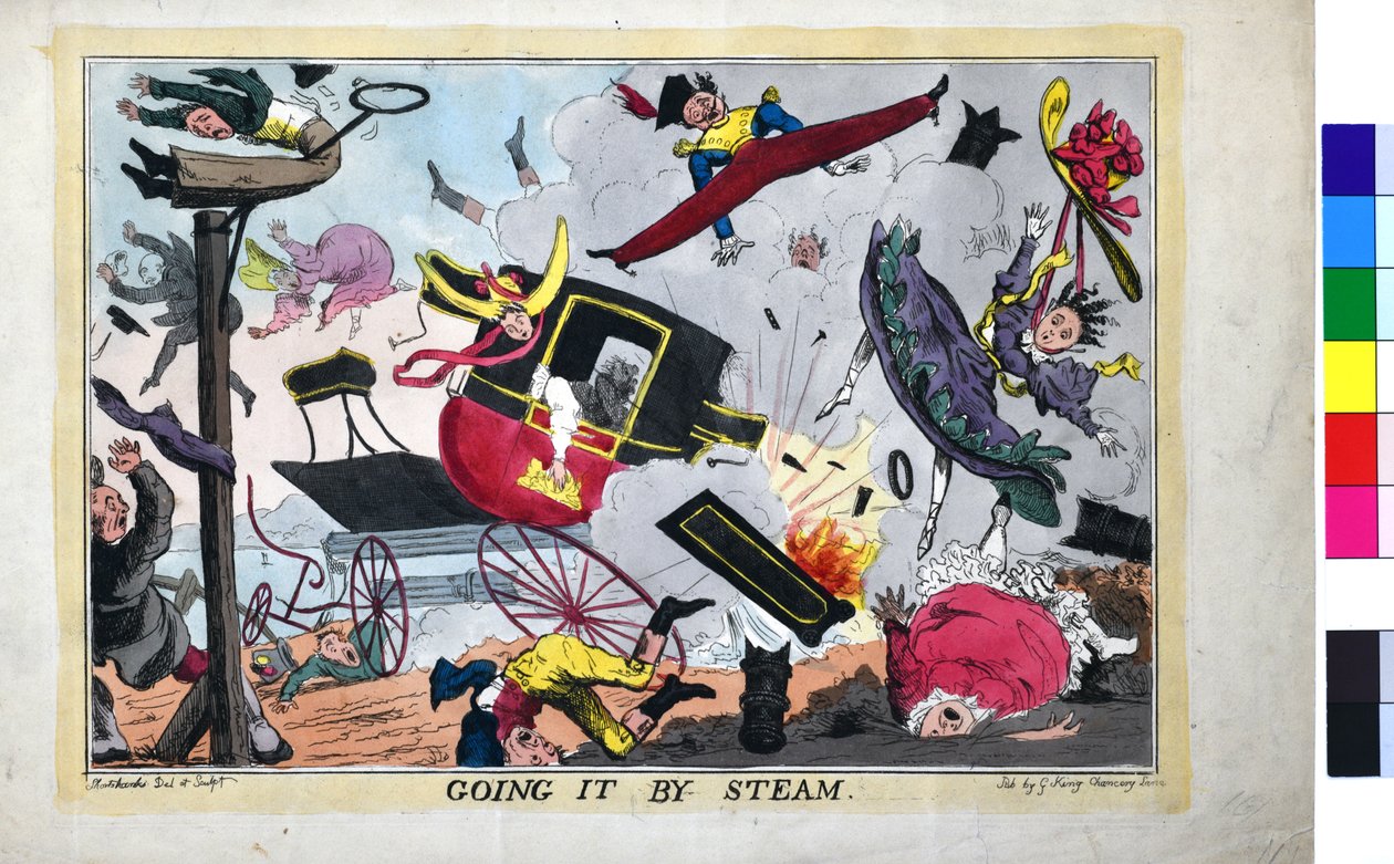 Going It By Steam by Robert Seymour